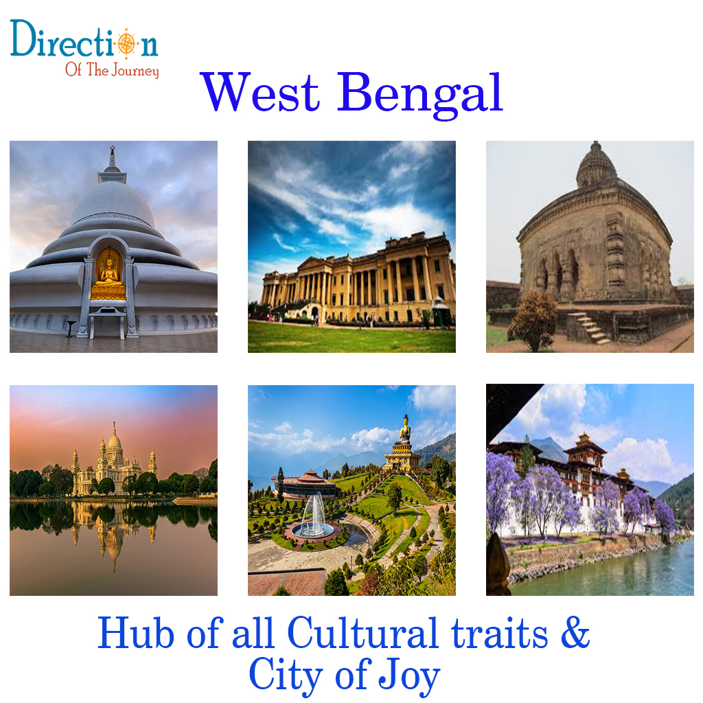 Victoria Memorial, Darjeeling Tea Gardens, Sundarbans, Howrah Bridge and famous attractions in West Bengal, India