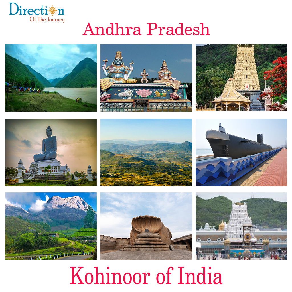 Tirumala Venkateswara Temple in Tirupati Andhra Pradesh surrounded by the Tirumala Hills