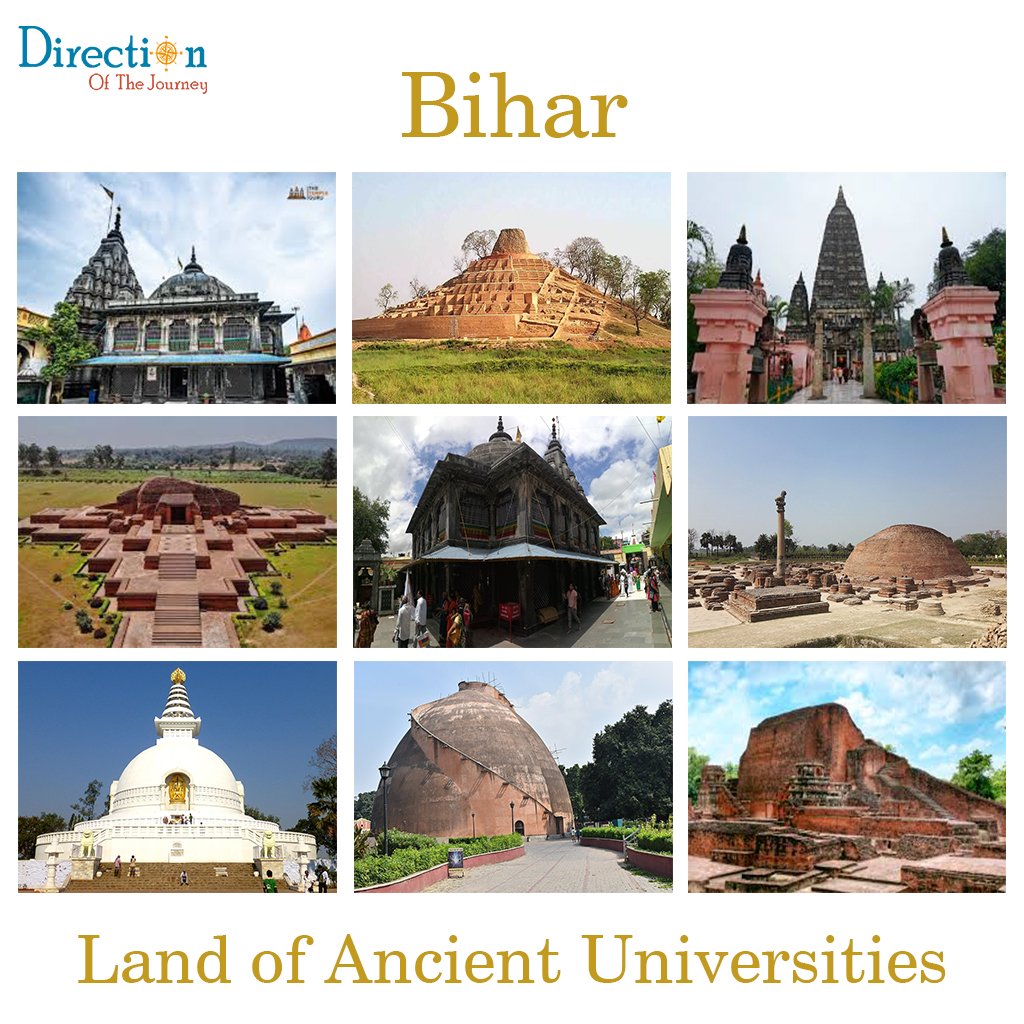 Scenic landscape of Bihar with Ganges River and traditional surroundings in India