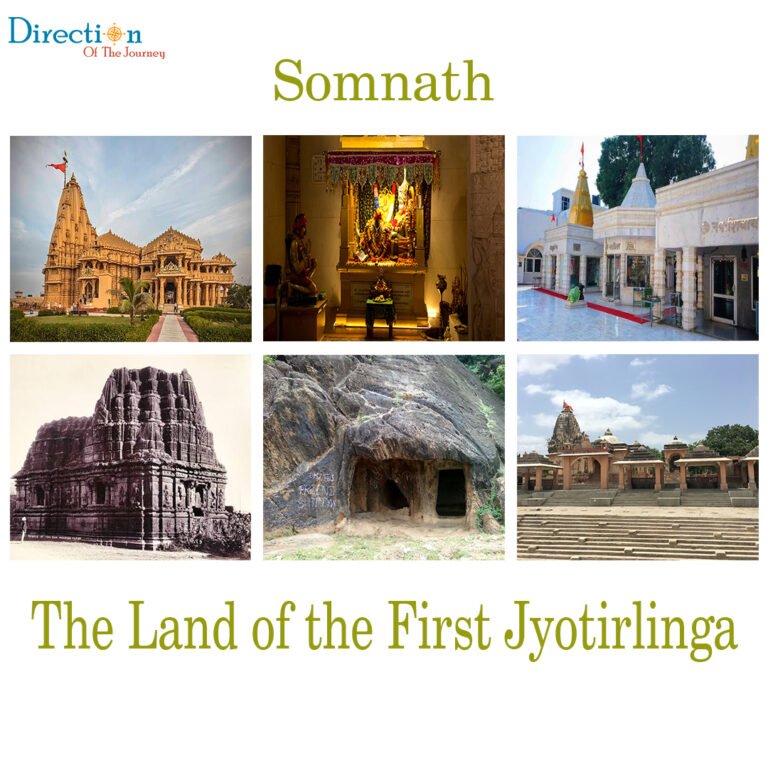 Somnath Temple on the Arabian Sea coast in Gujarat
